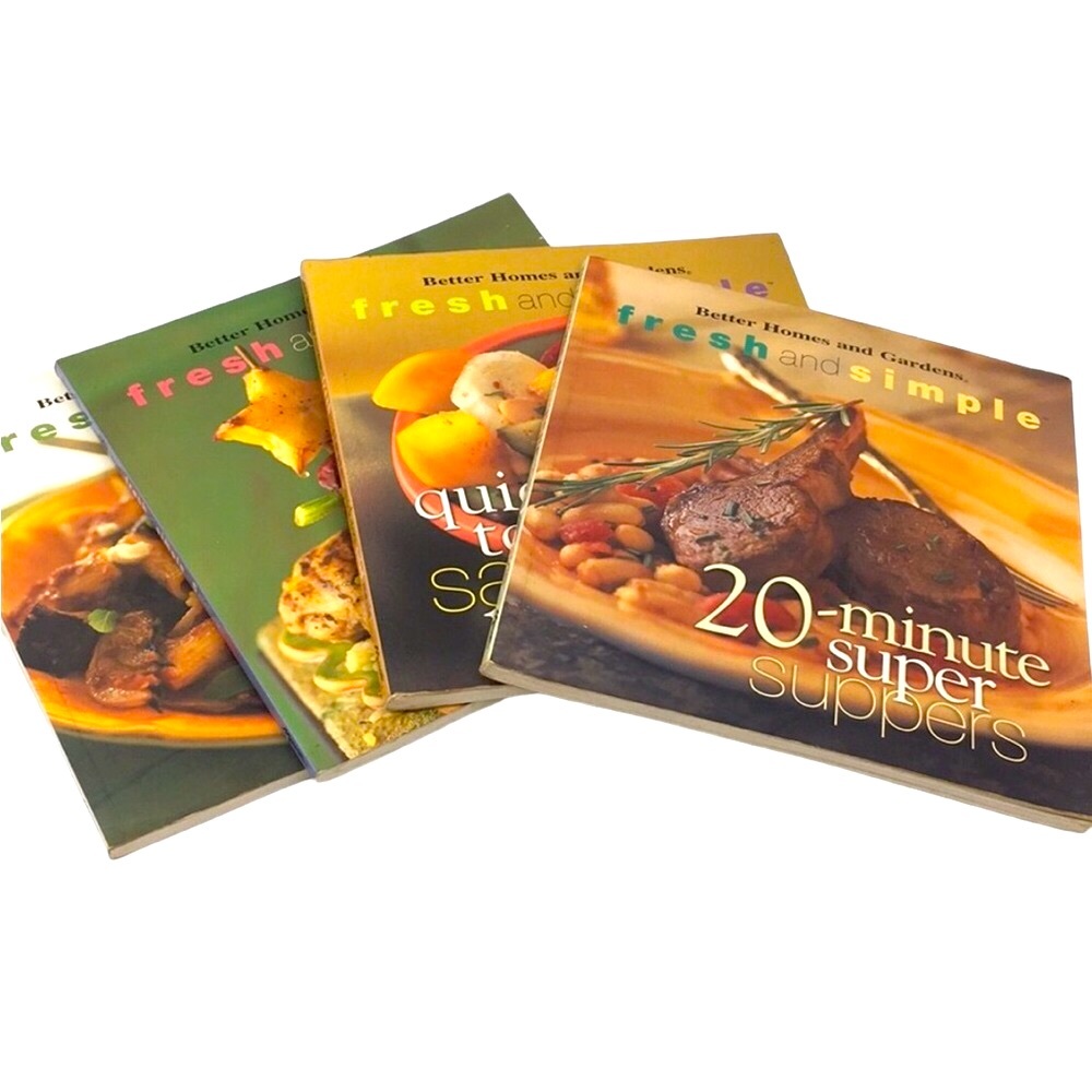 Better 📚 Homes & Gardens Fresh & Simple Cookbook